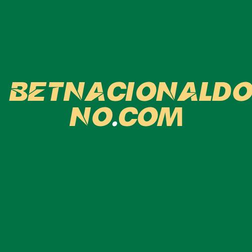 Logo da BETNACIONALDONO